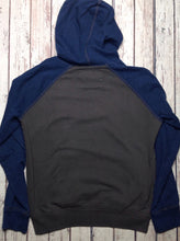 American Eagle Blue & Green PULLOVER HOODIE Top