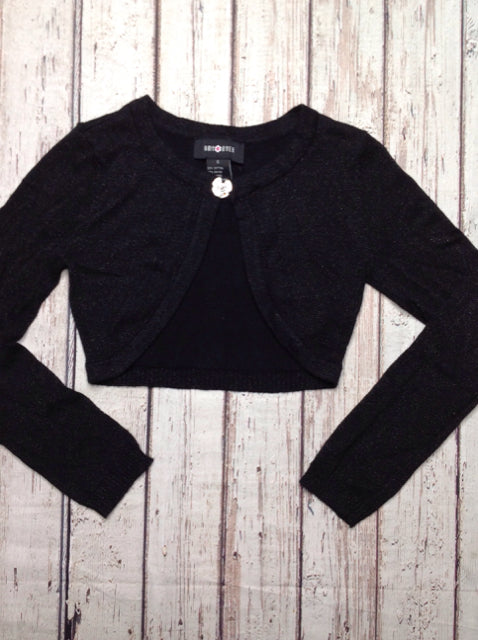Amy Byer Black Sparkles Sweater