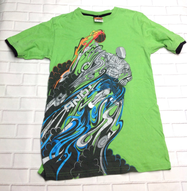 And 1 Green & Gray Basketball Top