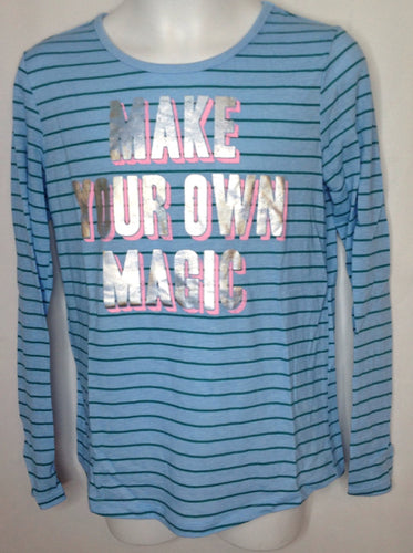 Arizona Baby Blue & Green Top