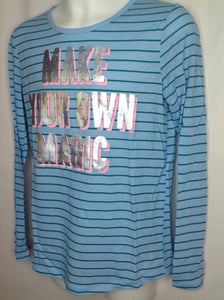 Arizona Baby Blue & Green Top