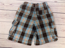 Arizona Brown Print Plaid Shorts