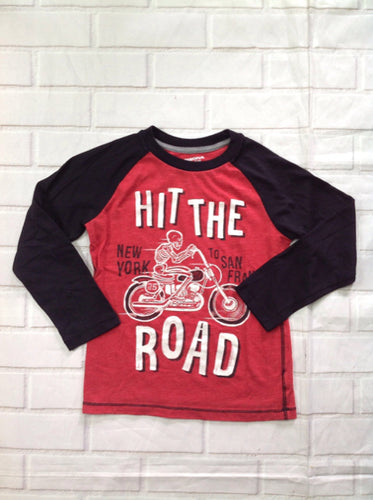 Arizona Red & Black Skeleton Top