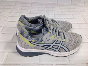 Asics Gray & Yellow Sneakers Size 4.5