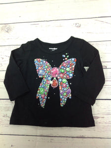 BABIES R US Black Print Top