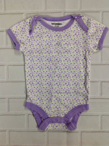 BABIES R US Purple Print Onesie