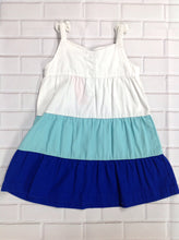 BABY 8 Green & Blue Dress