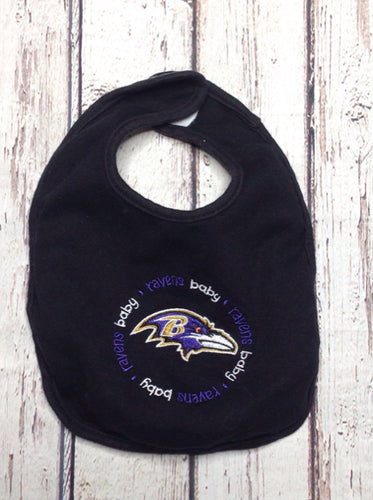 BABY FANATIC Ravens Bib