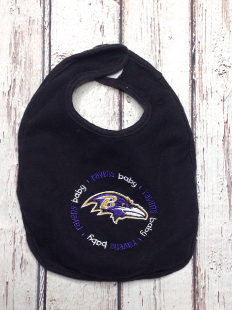 BABY FANATIC Ravens Bib