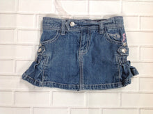 BABY GUESS Denim & Pink Skort