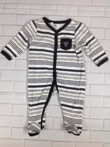 BABY GUESS WHITE & BLACK One Piece