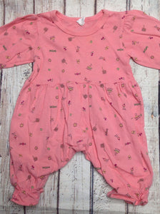 BABY RHINOS PINK PRINT One Piece