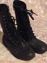 BALERA Black Sparkles Boots Size 5