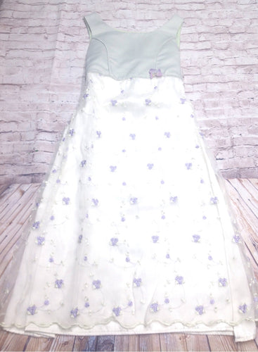 BROOKE LINDSAY Green Print Dress