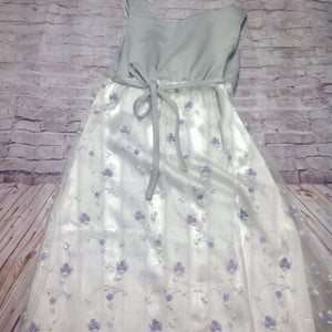 BROOKE LINDSAY Green Print Dress