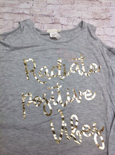 BTWeen GRAY & GOLD Top