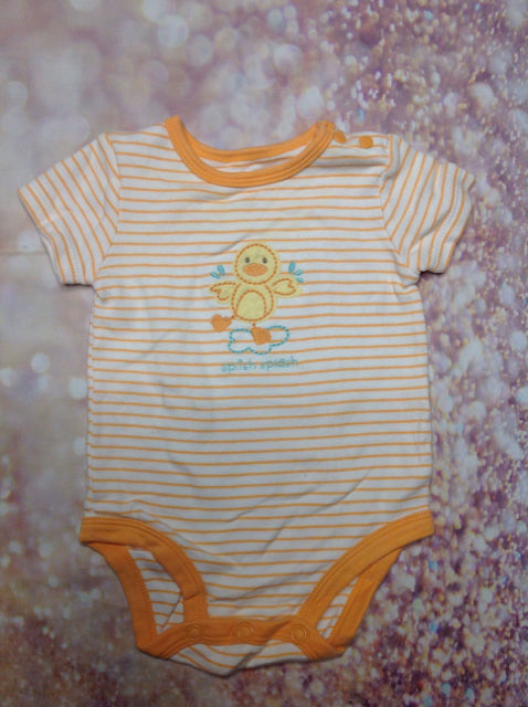 Baby B'Gosh ORANGE & WHITE Top