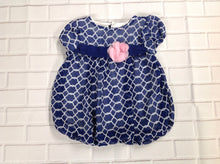 Baby Essentials Blue & White Dress