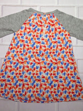 Baby Gap BLUE & ORANGE Hearts Dress