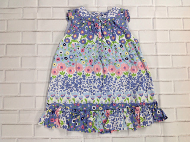Baby Gap Blue Print Dress