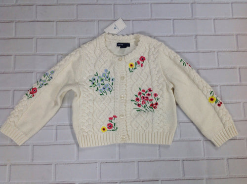 Baby Gap CREAM PRINT Sweater