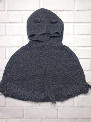 Baby Gap Charcoal Cable Knit Sweater