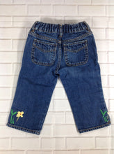 Baby Gap Denim Print Floral Capri