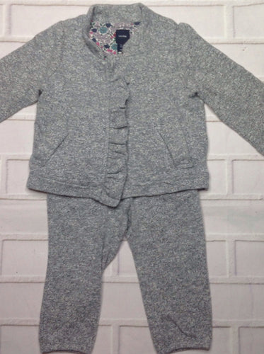 Baby Gap GRAY & WHITE 2 PC Outfit