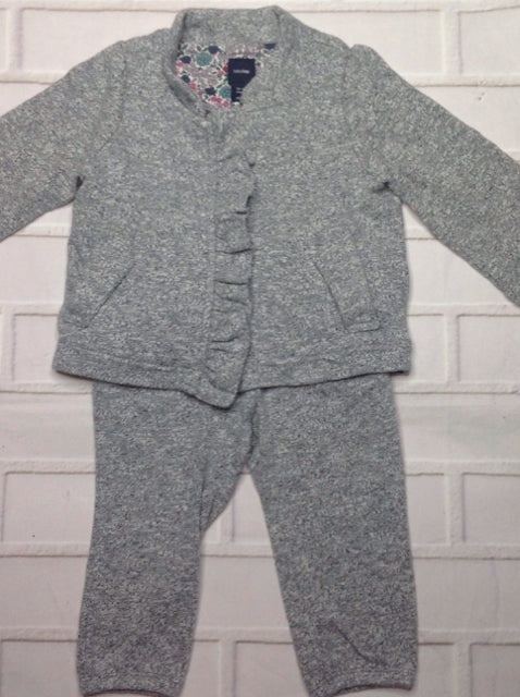 Baby Gap GRAY & WHITE 2 PC Outfit