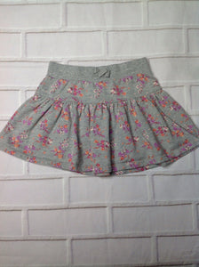 Baby Gap GRAY PRINT Floral Skirt