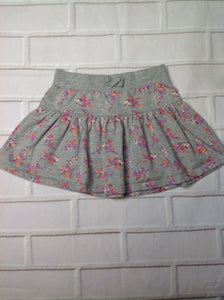 Baby Gap GRAY PRINT Floral Skirt