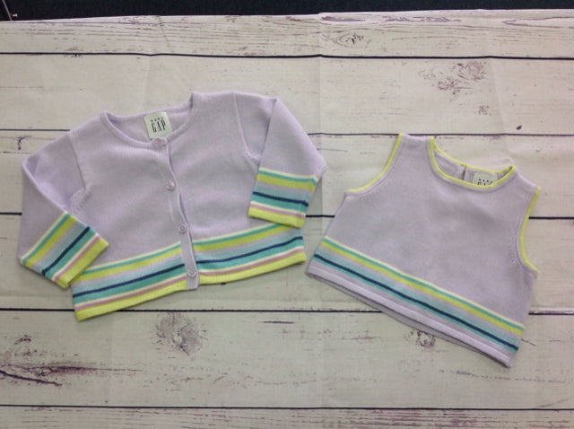 Baby Gap LAVENDER & GREEN Top