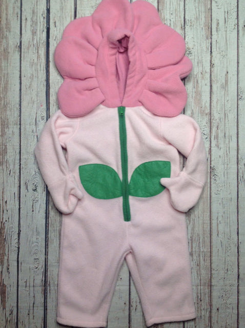 Baby Gap LIGHT PINK & GREEN Snowsuit