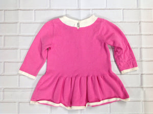 Baby Gap Pink & Cream Dress
