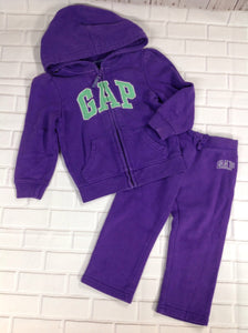 Baby Gap Purple & Green 2 PC