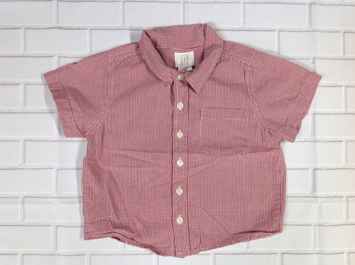Baby Gap Red & White Top