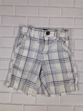 Baby Gap WHITE & BLUE Plaid Shorts