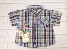 Baby Rebels BLUE & BROWN Top
