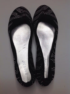 Bamboo Black Sequins YG Footwear Shoes