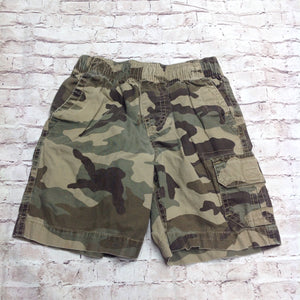 Basic Editions GREEN & TAN Camouflage Shorts