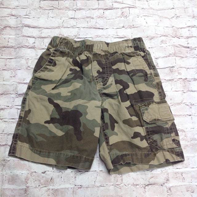 Basic Editions GREEN & TAN Camouflage Shorts