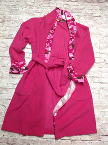 Bass Pro Shop pink & camo Robe