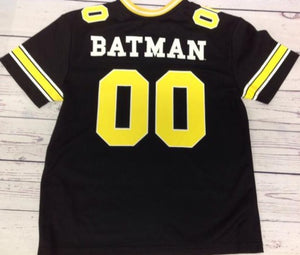 Batman Black & Yellow Jersey Top