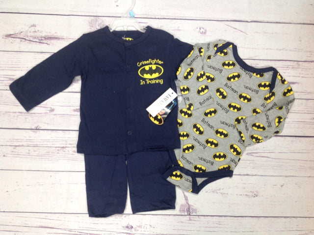 Batman NAVY & GRAY 3 PC Outfit