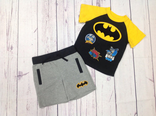 Batman Yellow & Black 2 PC Outfit