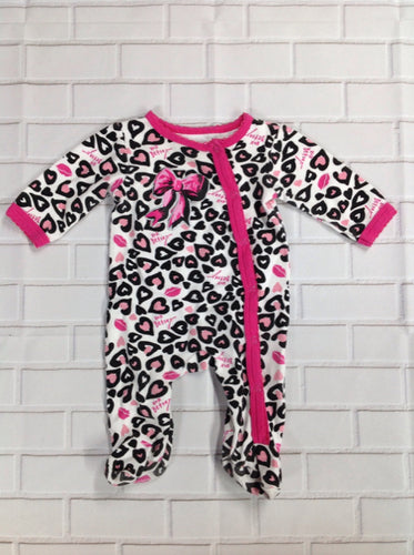 Betsey Johnson White & Pink Onesie