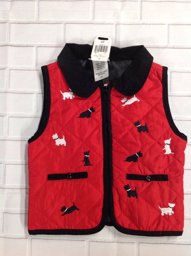 Black & Red Decorated Originals Vest