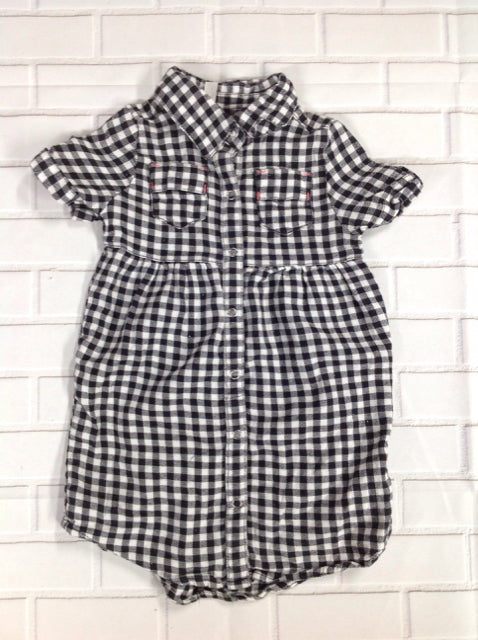 Black & White Checkered Top