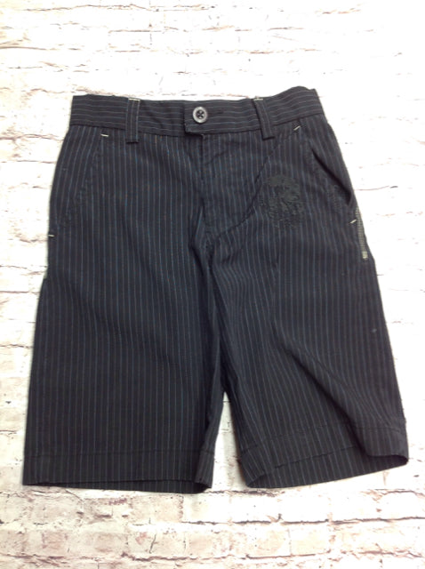 Black & White Stripe Shorts