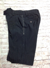 Black & White Stripe Shorts